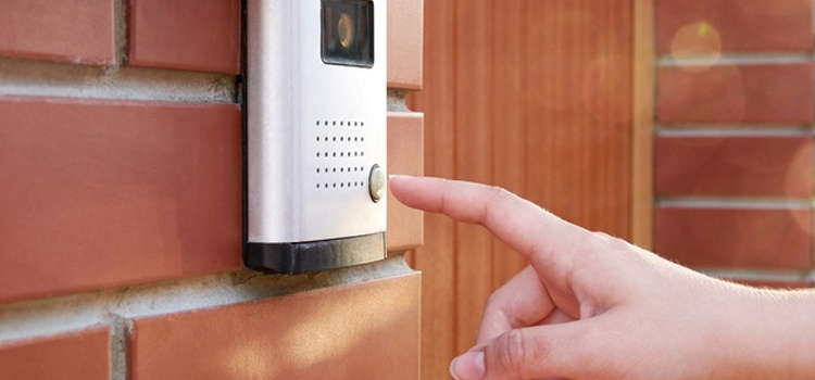 apartment door buzzer installation in Anderson